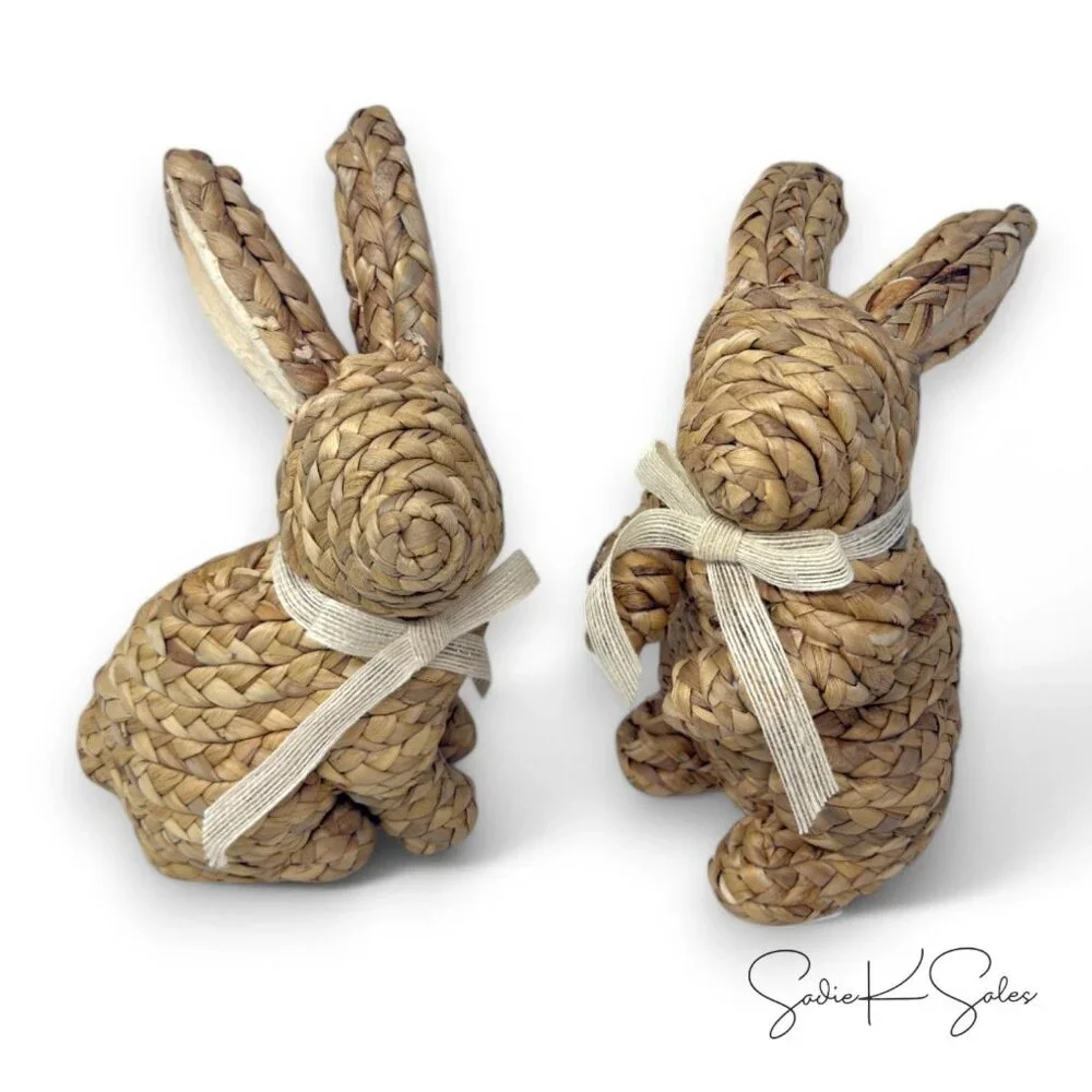 Threshold Woven Easter Bunny with Bow - Target‎ 2025